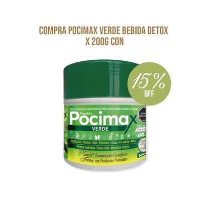 POCIMAX VERDE BEBIDA DETOX *200G - 15% off