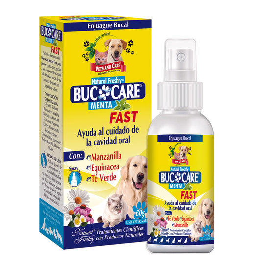 P & C BUCOCARE SPRAY FAST MENTA ENJUAGUE BUCALx60G