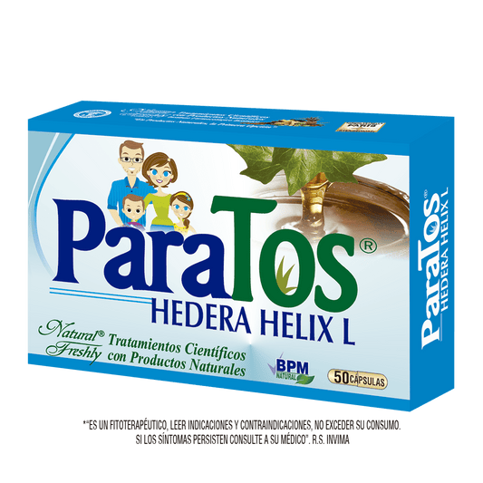 Paratos hedera helix L blister 50 cápsulas