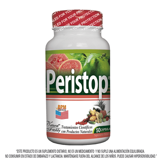 Peristop-antidiarreico natural 50 cápsulas