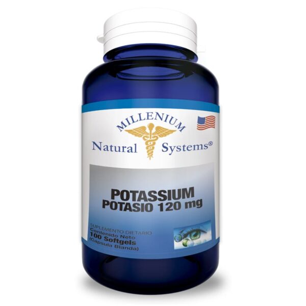 POTASSIUN 120 MG X 100 SOFTGELS SISTEMS