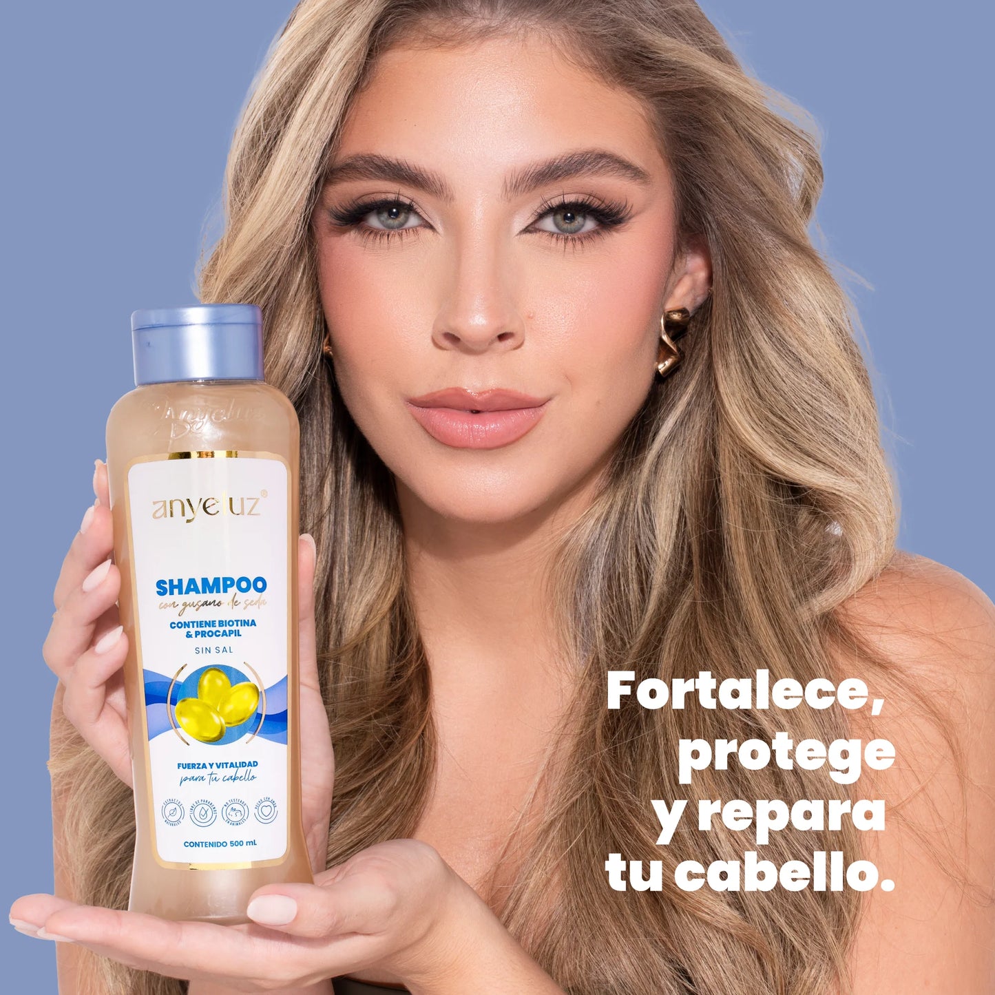 SHAMPOO GUSANO SEDA ANYELUZ