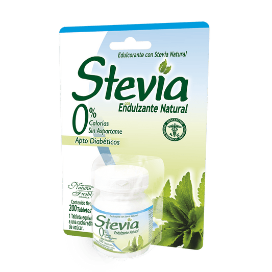 Stevia pastillero 200 tabletas