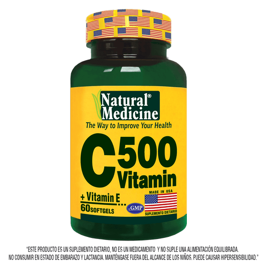 Vitamina C 500 mg 60 cápsulas