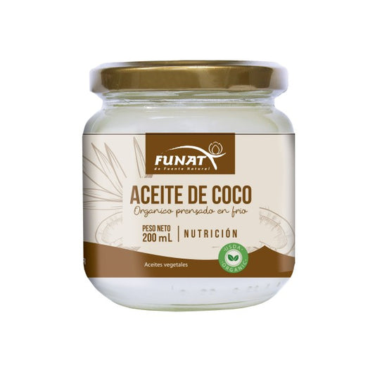 Aceite de coco orgánico 200 ml
