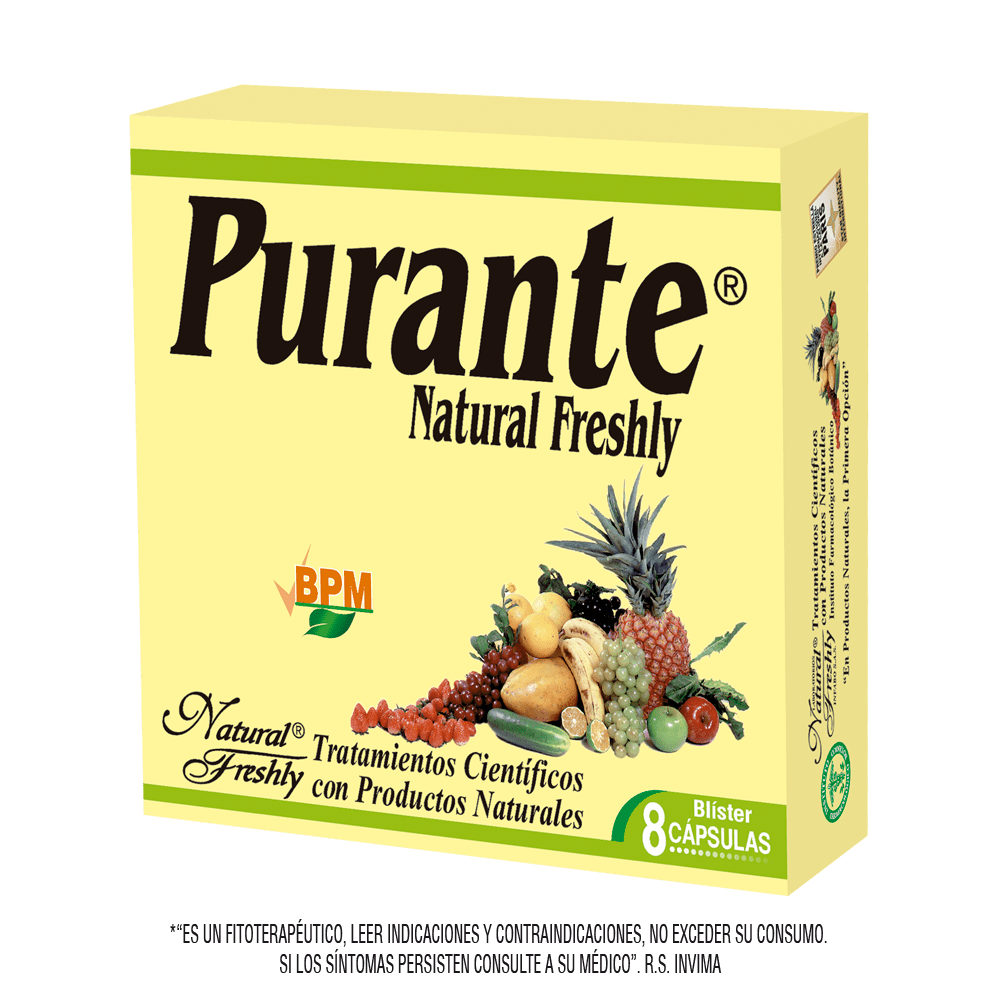 Purante caja 8 cápsulas