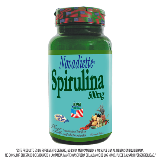 Novadiette spirulina hawaiana 100 softgels