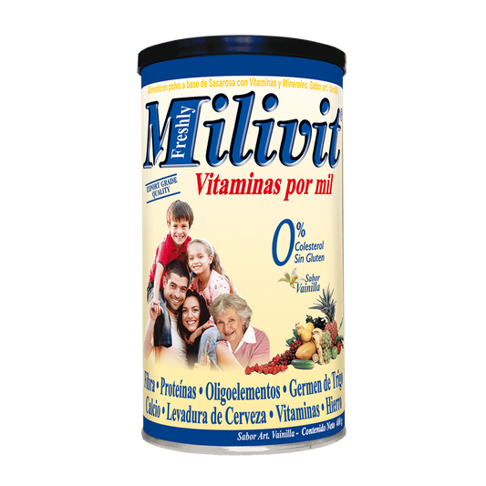 Milivit malteada vainilla omega 3- 6 -9 400 g