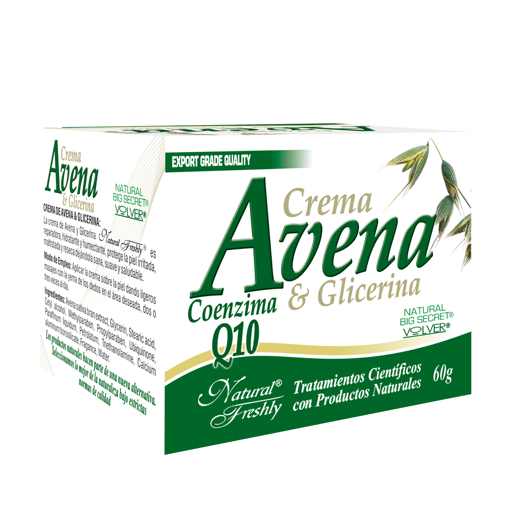 Crema de avena con glicerina 60 g