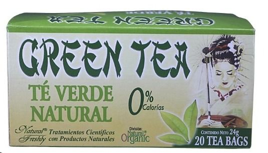 Té verde chino natural 20 tisanas
