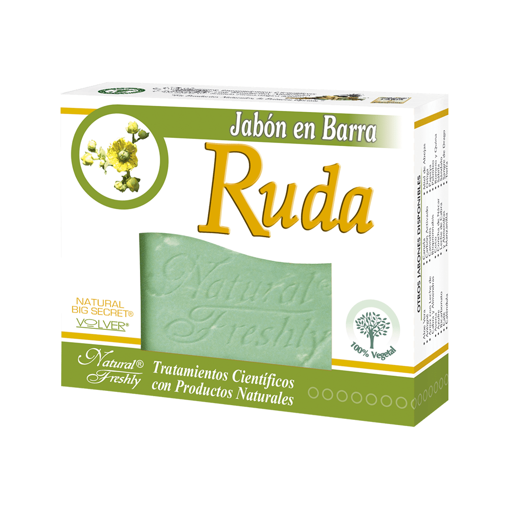 Jabón de ruda en barra 100 g