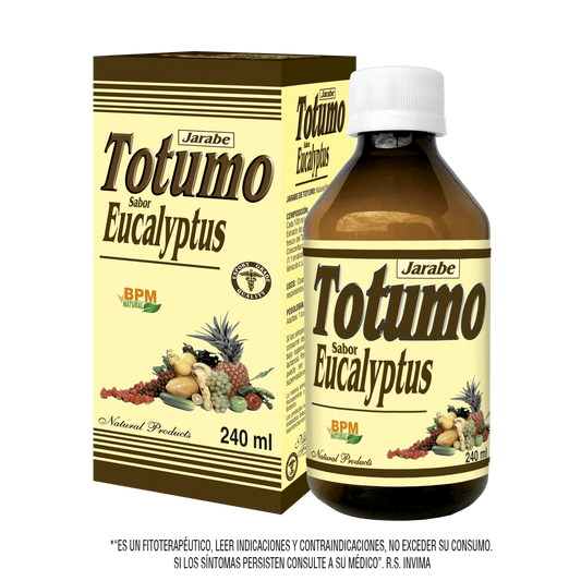 Jarabe de totumo triple con eucalipto x 240 ml