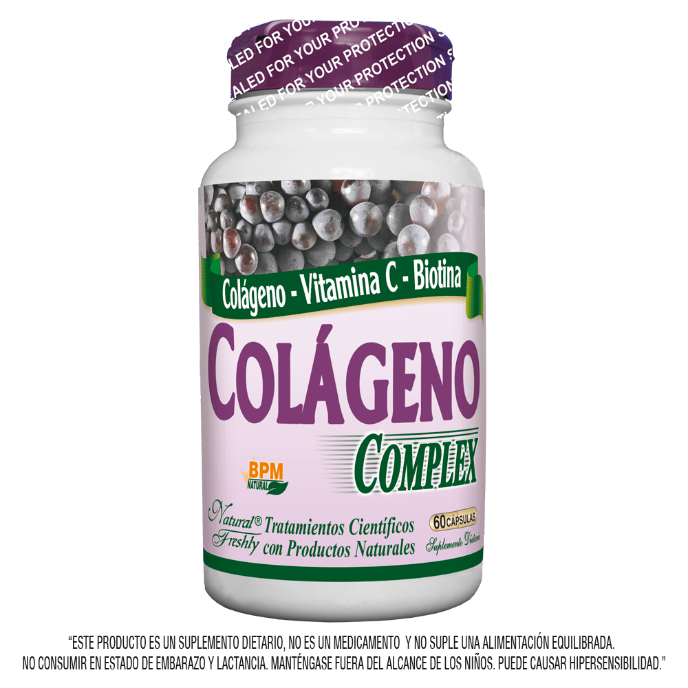 Colageno complex con resveratrol 60 capsulas