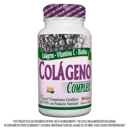 Colageno complex con resveratrol 60 capsulas - 15% Off