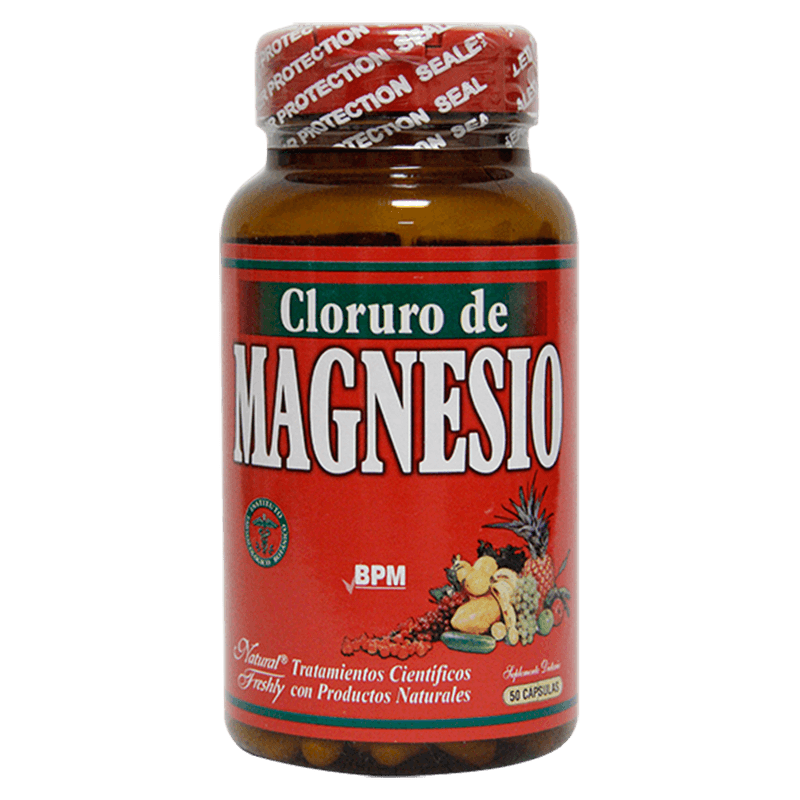 Cloruro de magnesio 50 cápsulas