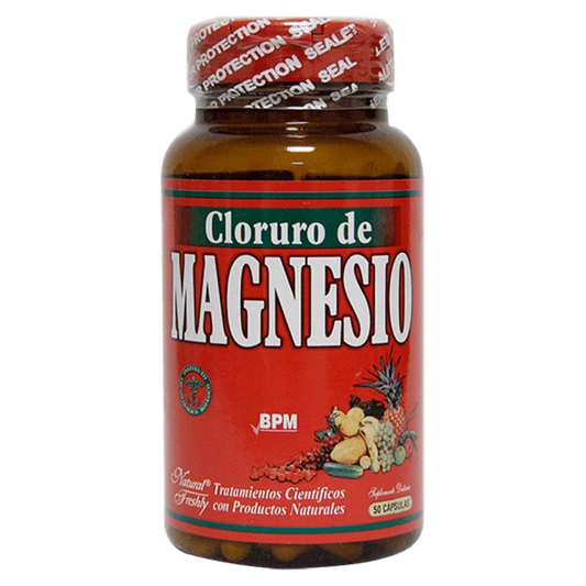 Cloruro de magnesio 50 cápsulas