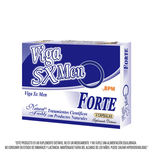 Viga sex men forte blister 4 cápsulas