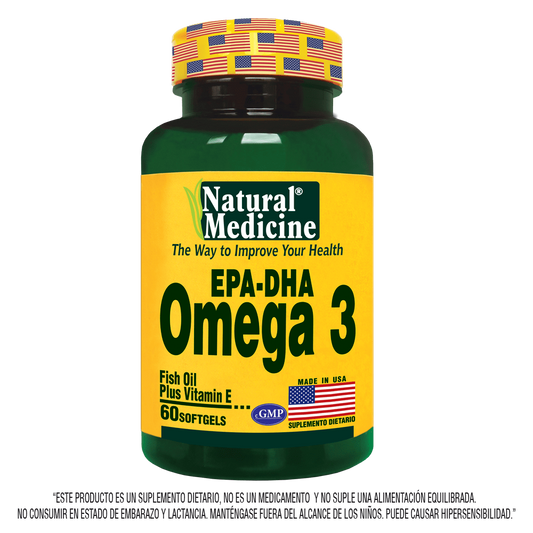 Epa-dha omega 3 60 cápsulas