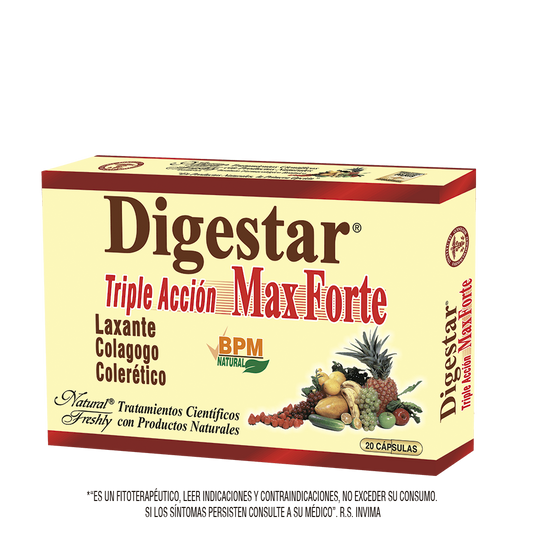 Digestar max forte 20 cápsulas