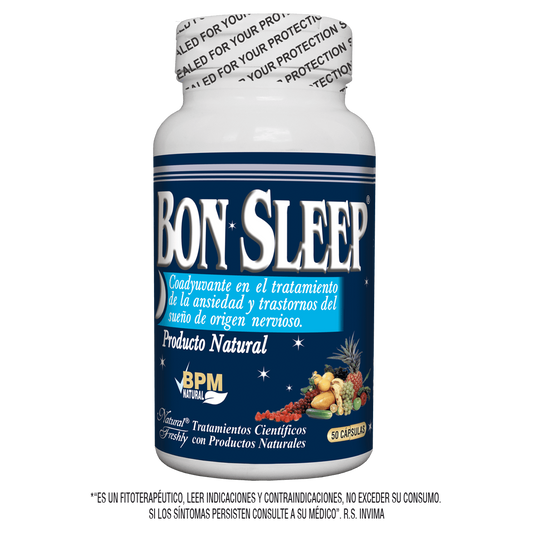 Bon sleep frasco 50 cápsulas