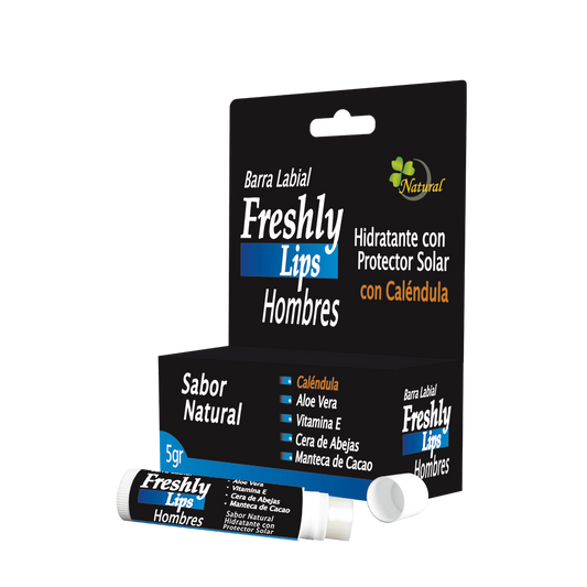 lips hombres barra labial sabor natural 5 g