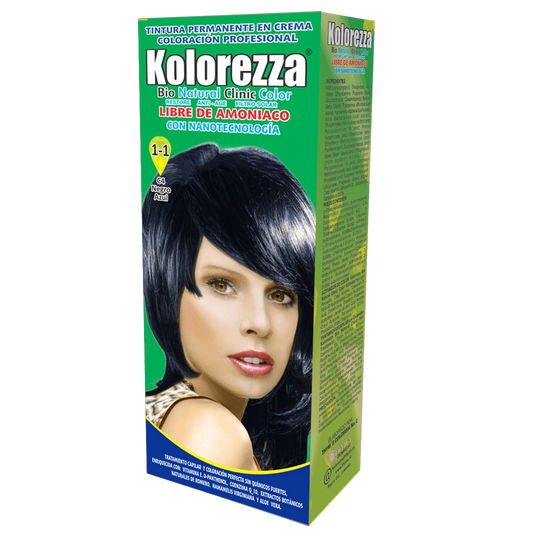 Tinte kolorezza negro azul