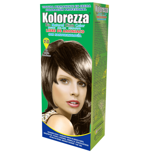 Tinte kolorezza rubio mediano
