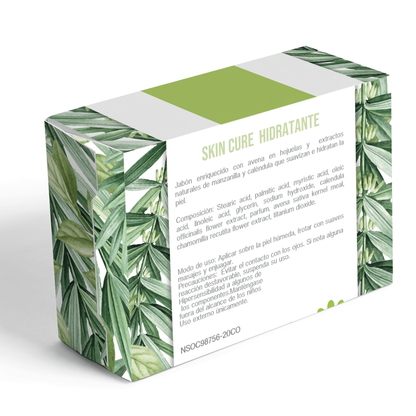 Skin cure: jabón hidratante 100 g
