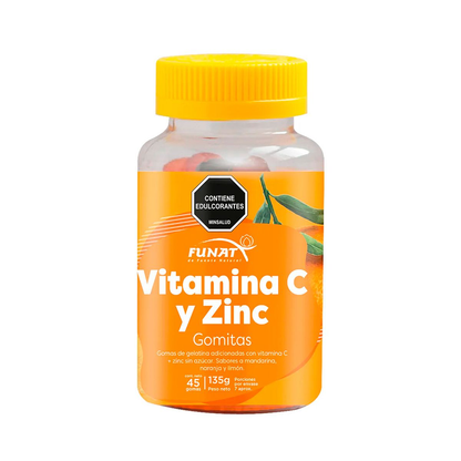 Gomitas con vitamina C + zinc