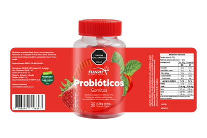 Gomitas con probióticos