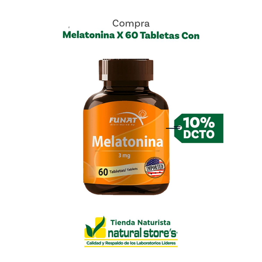 Melatonina x 60 tab