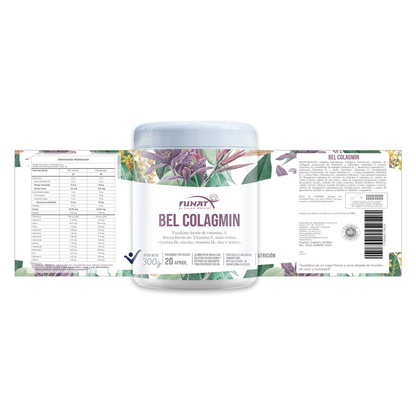 Bel Colagmin péptidos de colágeno 300 g