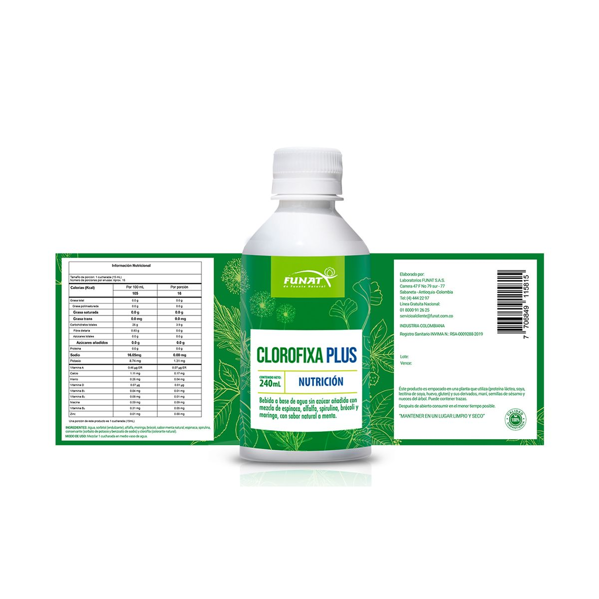 Clorofixa plus 240 mL