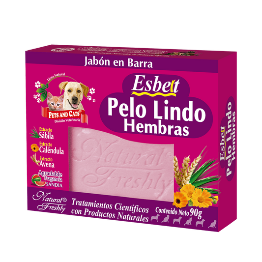 P&C jabon esbelt pelo lindo hembras x 90g