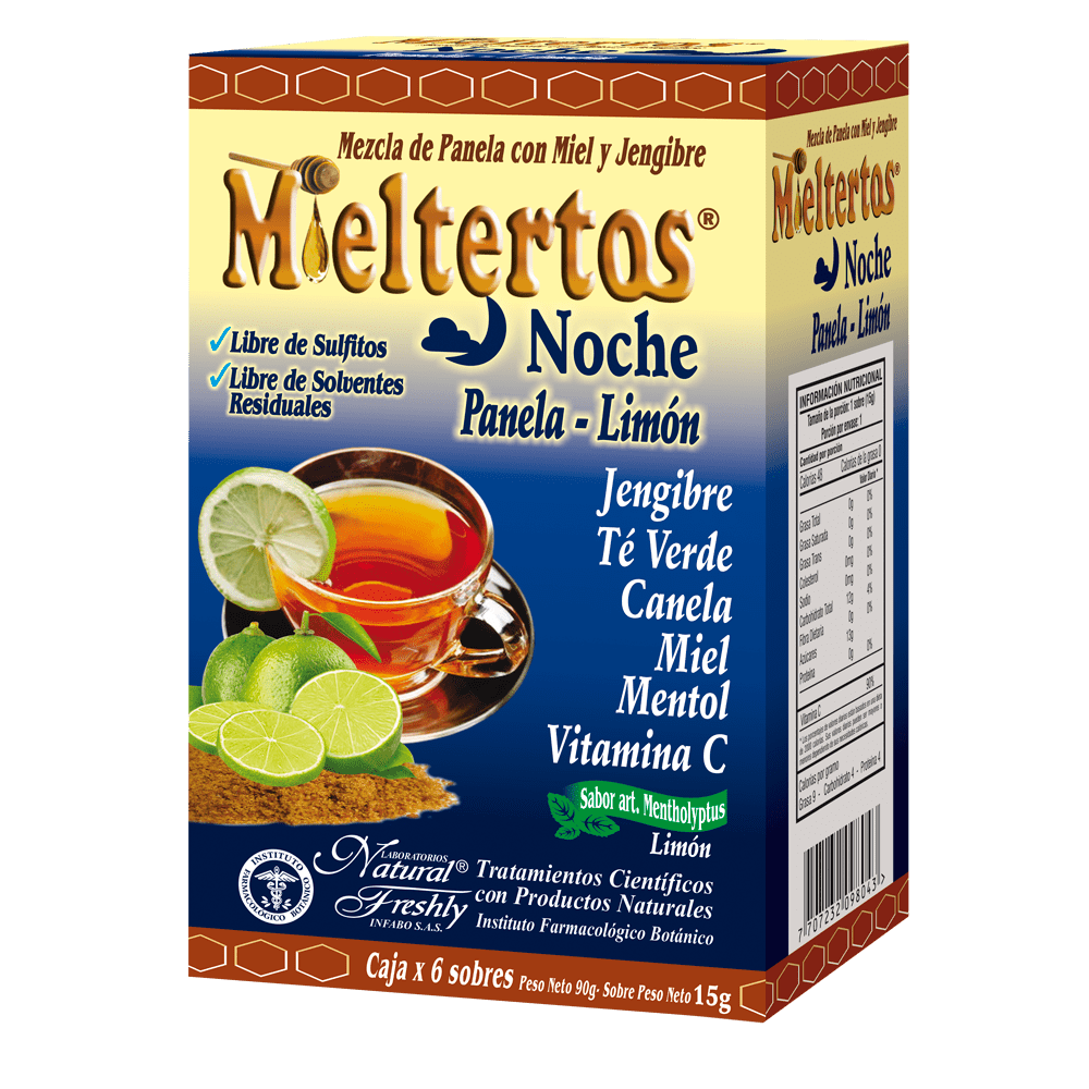 Mieltertos Noche caja 6 sachets