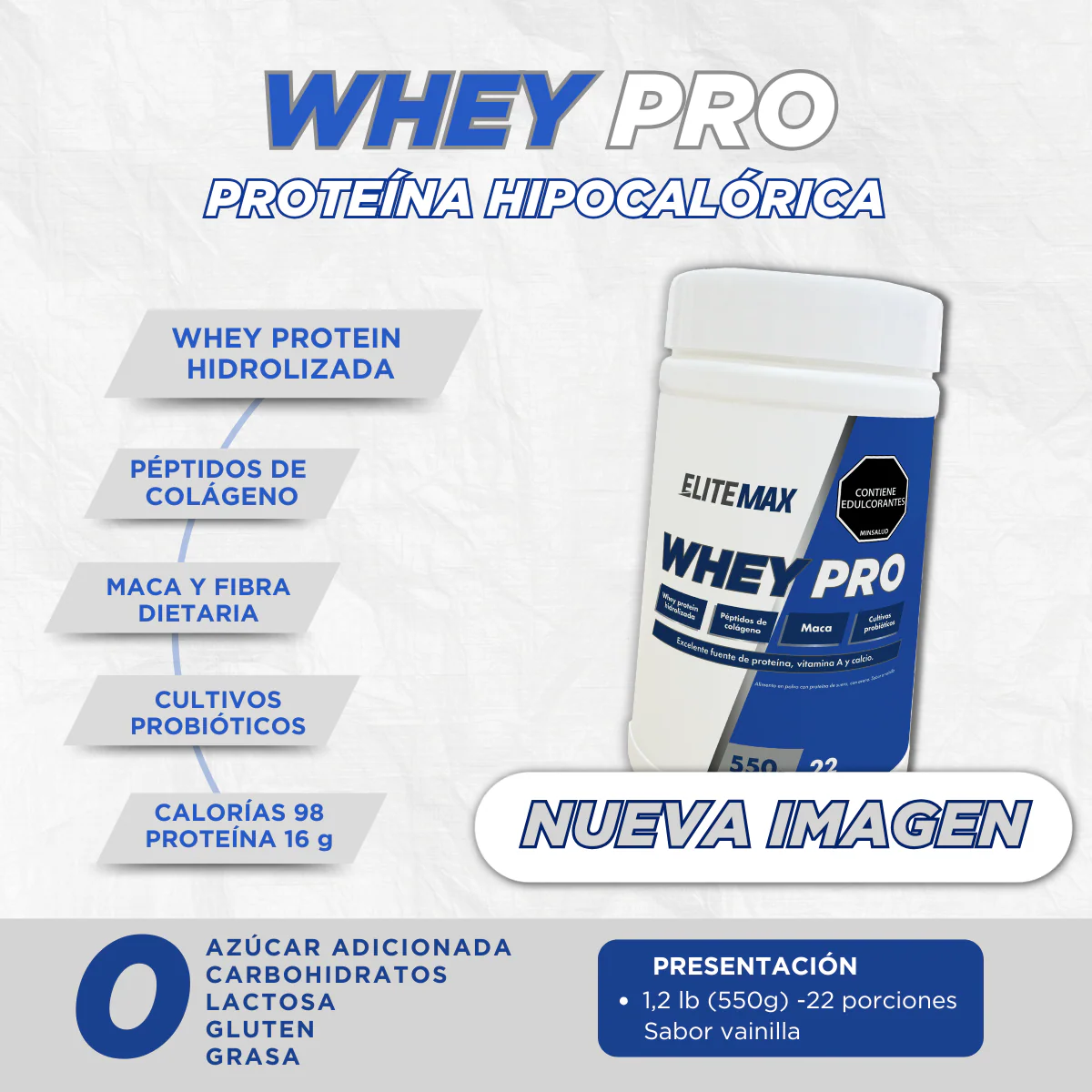 ELITE MAX WHEY PRO X 545 GR