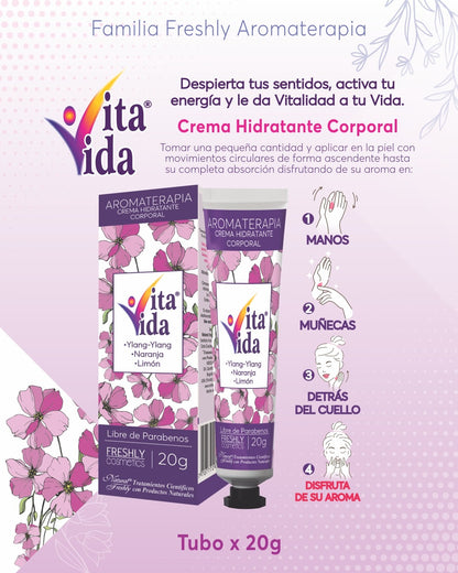 CREMA CORPORAL RELAJANTE VITA VIDA 20G