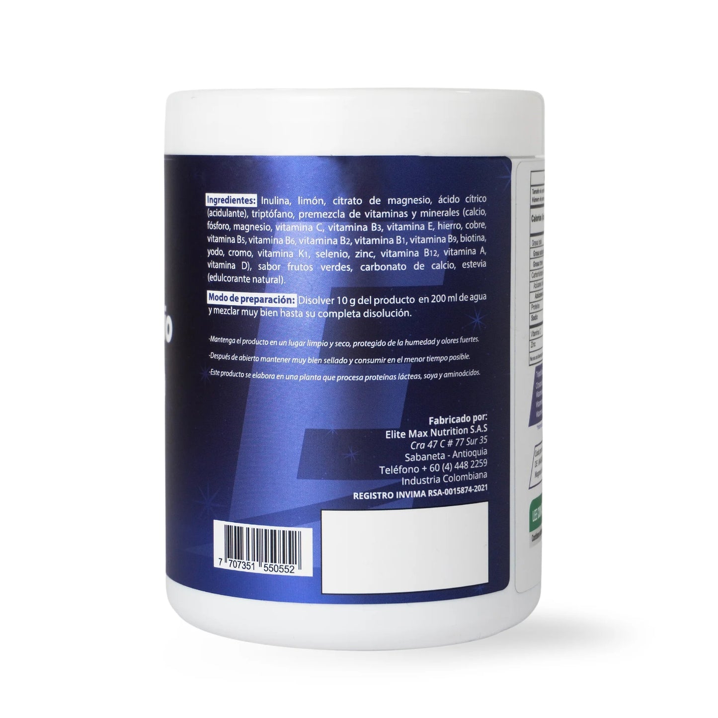 CITRATO DE MAGNESIO + TRIPTÓFANO 300g