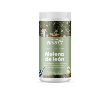 Melena de león hongo polvo x 60g