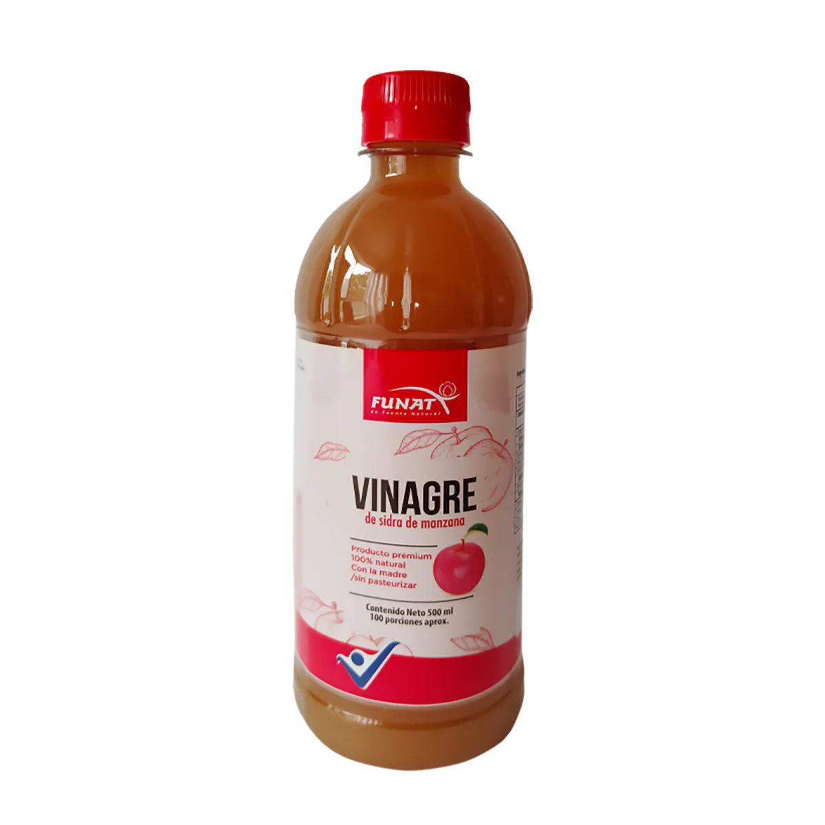 VINAGRE DE SIDRA DE MANZANA X 500 ML KOS