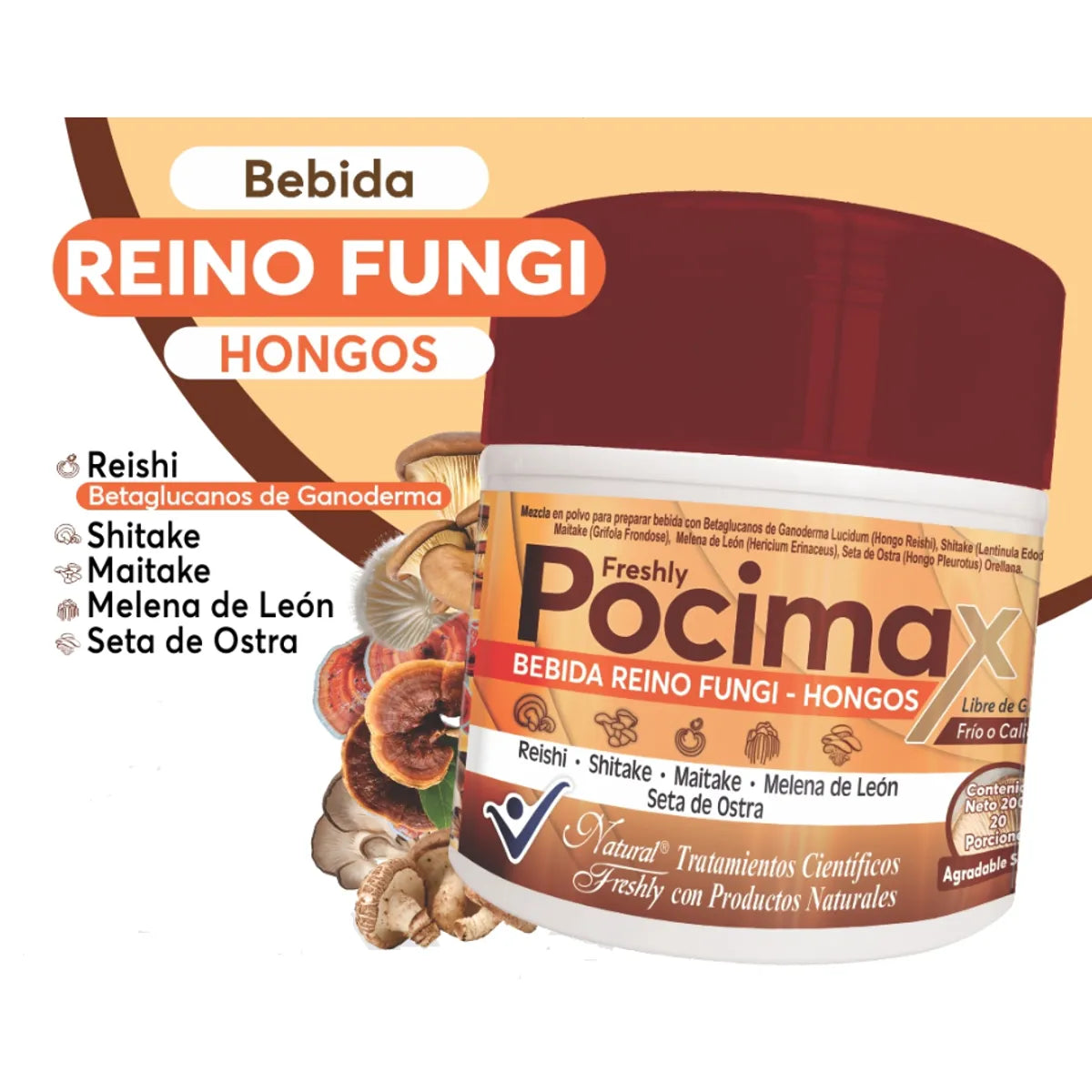 POCIMAX REINO FUNGI 200G