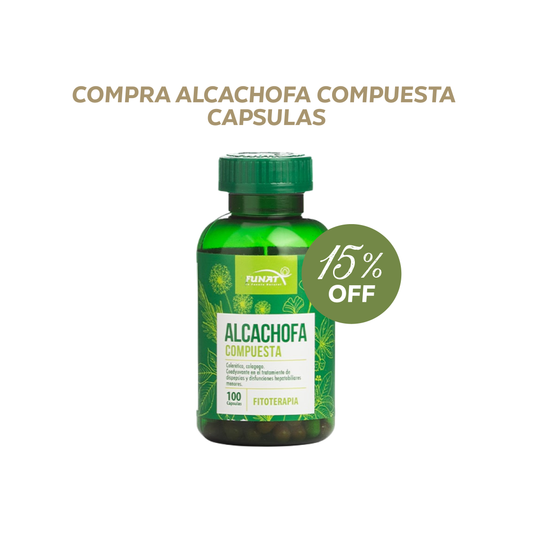 Alcachofa compuesta 100 cápsulas - 15% Off
