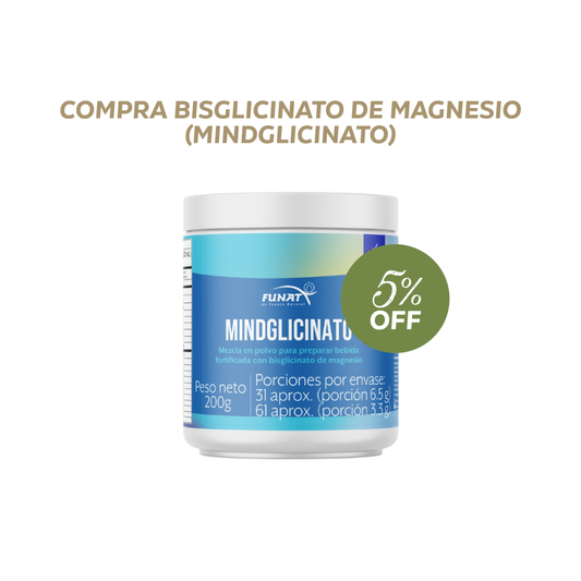BISGLICINATO DE MAGNESIO (MIND GLICINATO - 15% Off